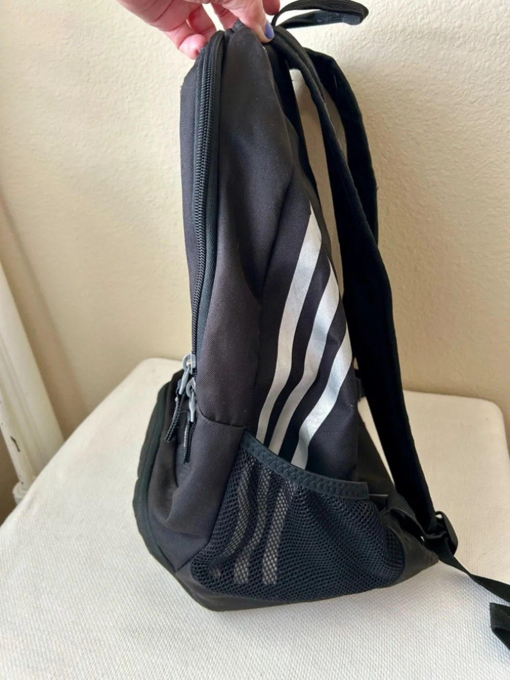 Houston Dynamo Backpack - Adidas - Shoe Pocket Ball Pocket Cup Holder Mesh Nylon